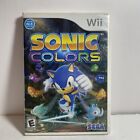 Sonic Colors (nintendo Wii, 2006) Complete In Case Cib Authentic Original