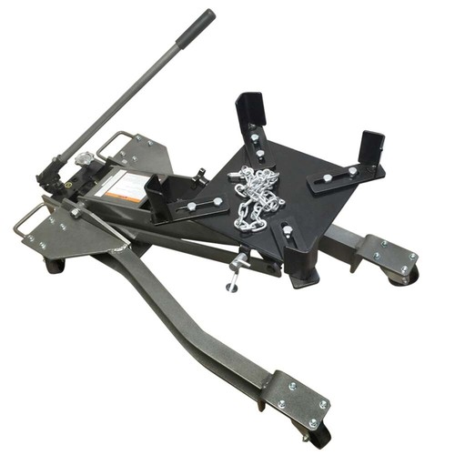 1 Ton 2000 LB Low Profile Transmission Jack Heavy Duty Lifting Maximum