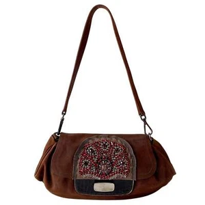 PRADA Schultertasche Vintage Leder braun - Bild 1 von 18