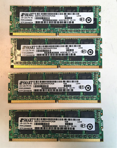 LOT of 4 - Smart 4GB PC3-8500 244-Pin MiniDIMM 15-12174-01 for Cisco Nexus-NEW