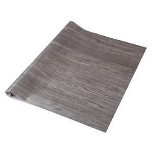 Self Adhesive Vinyl Wrap Film for Kitchen Doors & Worktops dc fix Sheffield Grey - Picture 1 of 13