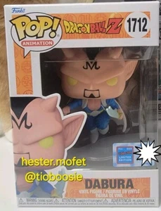 Funko Pop! Dabura #1712 Dragonball Z - NYCC 2024 Convention Exclusive Sticker - Picture 1 of 6
