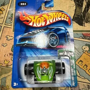 Hot Wheels Fatbax Silhouette #062 First Editions 62/100 Green Die-Cast Car 2004 - Picture 1 of 6