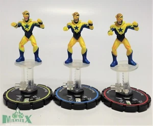 Heroclix Hypertime set Booster Gold #058 #059, #060 R/E/V figures! - Picture 1 of 1