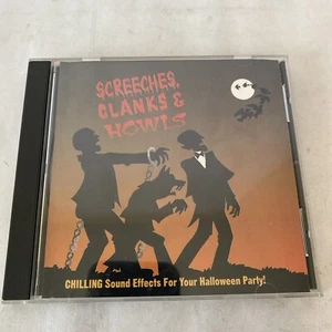 Screeches, Clanks and Howls CD Sound Effects For Halloween Party - Picture 1 of 7