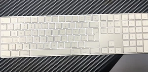 Apple Magic Keyboard Bluetooth Tastatur - Silber/Weiß - Bild 1 von 1