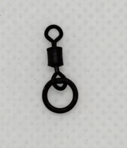 Micro Ring Swivels x100 Größe 20 Bulk Rig Karpfenangeln Terminal Tackle Endgerät - Bild 1 von 1