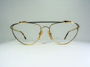 Look, luxury eyeglasses, square, oval, Gold plated, frames, NOS, hyper vintage - Picture 1 of 12