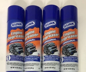 4 Gunk EB1 Engine Degreaser~Original~Removes Tough Grease & Oil Build-Up~15oz Ea - Picture 1 of 2