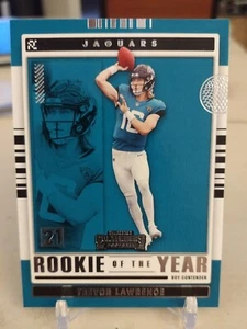 2021 Panini Contenders TREVOR LAWRENCE RC ROOKIE OF THE YEAR Jacksonville Jaguar - Bild 1 von 2