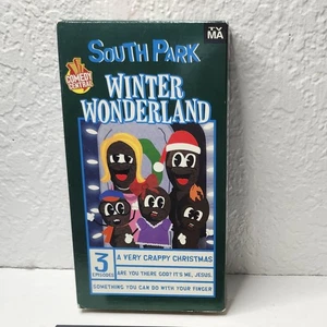 2001 South Park Winter Wonderland VHS Screening Copy Promo 3 Episodes Hankey E76 - Picture 1 of 8