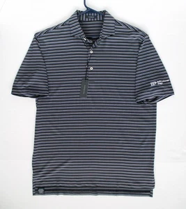 Turtleson Rory Stripe Performance Polo M Short Sleeve Golf International Paper - Picture 1 of 7