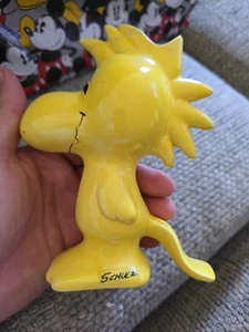 Vintage 1960's Peanuts Woodstock Ceramic Bank.. - Picture 1 of 10