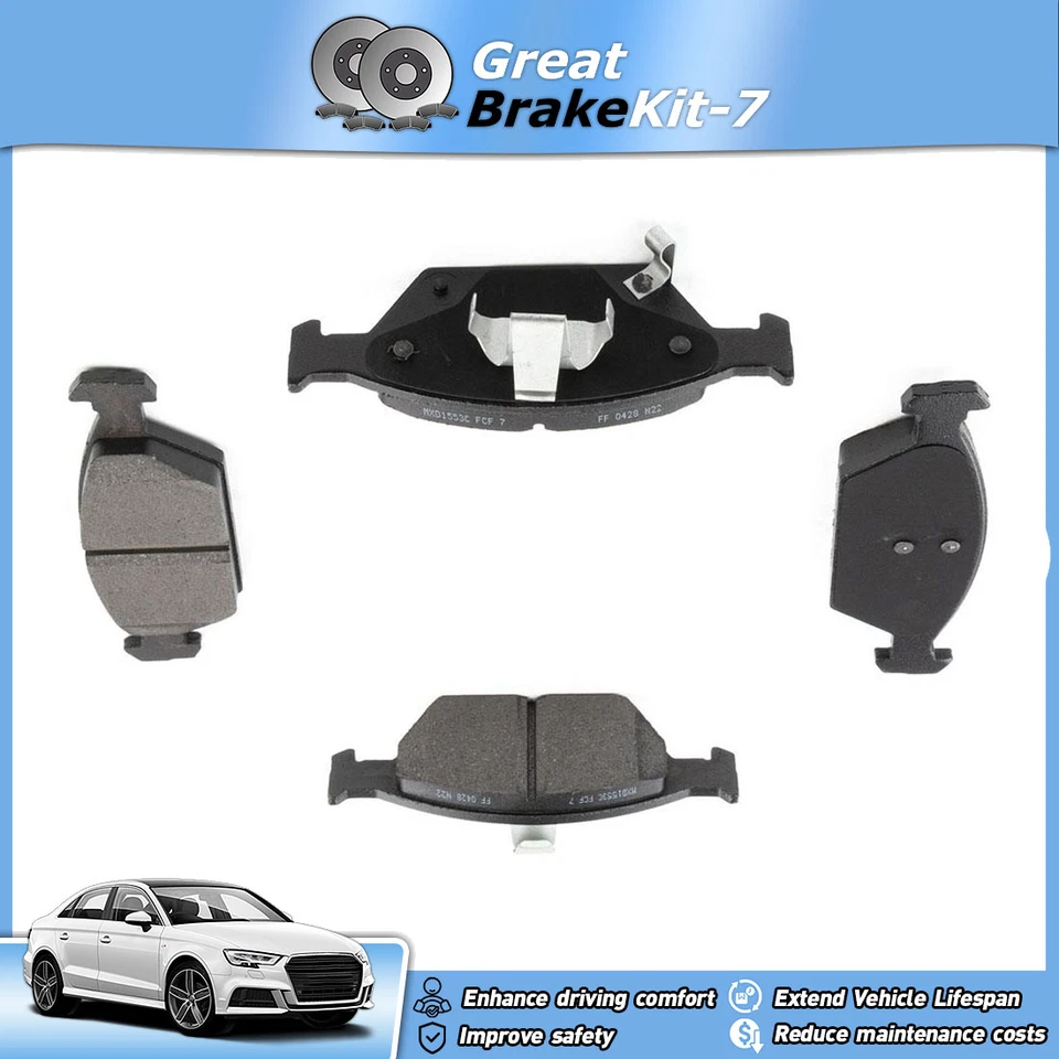 Pastillas de freno delanteras de cerámica para Honda City Fit 2010 2011 2012 2013 2014 1,5 L Foto 1 de 4