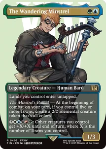 The Wandering Minstrel 0403 ~ Rare MTG Final Fantasy Mint - Picture 1 of 1