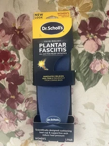 Dr. Scholl's Women’s Insoles Pain Relief Orthotics Plantar Fasciitis Size 6-10 - Picture 1 of 6