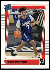 Jason Preston *TARJETA DE NOVATO* (RC) 2021-22 Donruss #210 - Imagen 1 de 2