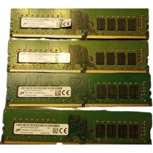 64GB MICRON (4x16GB) 2Rx8 PC4-2666V DESKTOP MEMORY MTA16ATF2G64AZ-2G6E1 - Afbeelding 1 van 2