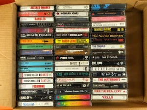 Indie Rock, New Wave, R&B Cassettes - 80's and 90's - You Pick - Picture 1 of 103