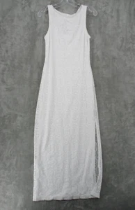 Vintage All That Jazz Dress Medium Lace Maxi Cottage Romantic Delicate Coquette - Picture 1 of 10
