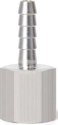 (Ships Fast) 1/4" Hose Barb  X 1/4 Female NPT FNPT Stainless Steel Fitting - Image 1 of 3