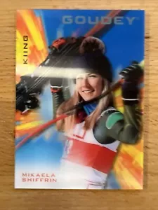 2021 Goodwin Champions Goudey lenticolare 3D livello 2 Mikaela Shiffrin #LG-MS - Foto 1 di 2