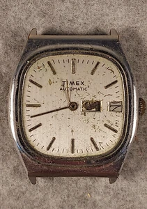 Orologio Uomo Vintage TIMEX Viscount Automatico Meccanico Funzionante - per Ricambi/Riparazione - Foto 1 di 8