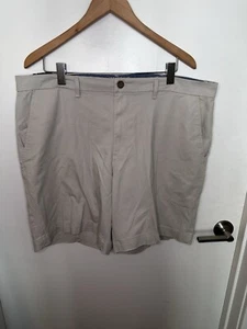 Chaps Mens Chino Shorts Size 40 Tan 9in Inseam Casual Golf Flat Front NWT - Picture 1 of 3