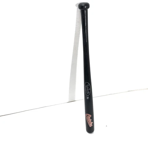 Baltimore Orioles Louisville Slugger Mini Bat Souvenir Wooden Poly 18", Black Cover