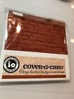 Impression Obsession Cover A Card Cling Back Stamp, Distressed Brick, CC083