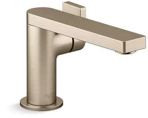 Kohler K-73167-4-BV Composed Single Handle Bathroom Faucet in Brushed Bronze - Picture 1 of 6