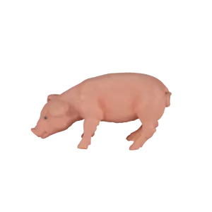 .Mojo PIGLET CERDO animales de granja vida silvestre juguete campo figuras modelos rurales NUEVO  - Imagen 1 de 6