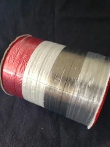 Curling Ribbon 70' Wondershop RED WHITE GREY SILVER NEW Sealed 1 Lot of 2 3 4 - Picture 1 of 21