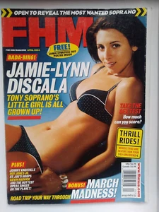 FHM Magazine April 2004 Jamie-Lynn Discala Johnny Knoxville Ray Jones Jr - Picture 1 of 1