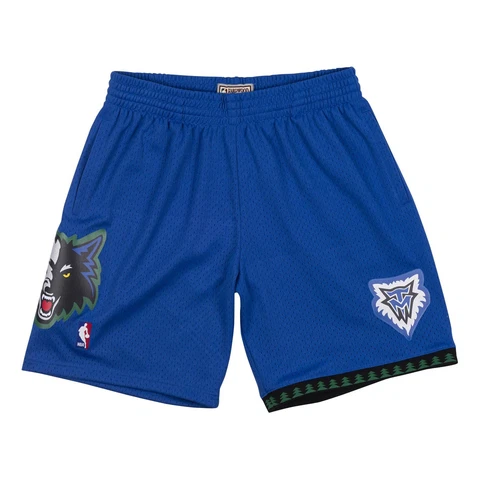 Mens Mitchell & Ness NBA Swingman Shorts 2003 Minnesota Timberwolves Cover