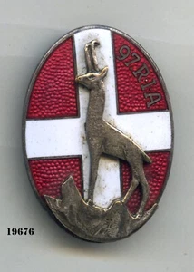 Insigne , 97 Rgt. d'Infanterie Alpine - Imagen 1 de 2
