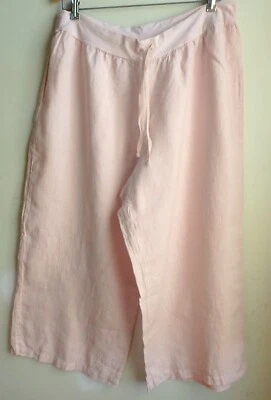 FLAX  Designs Urban  Crop Pants  3G   NWT   Crop Pants  PINK - Image 1 of 4