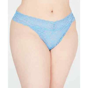 Jenni Plus Size One Size Lace Thong Underwear Marina 1X-3X - Picture 1 of 1