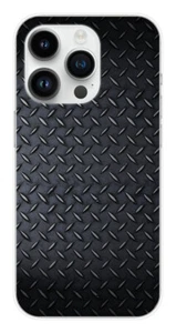 Coque en silicone imprimée compatible Apple iPhone 14 Pro Texture metal - Picture 1 of 3