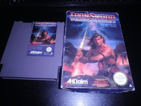 Nintendo NES - Iron Sword Wizards & Warriors II 2  - boxed