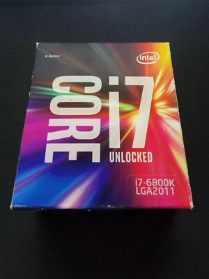 Intel 17-6800k Never Used but Open Box. Perfect Condition. - Image 1 of 3