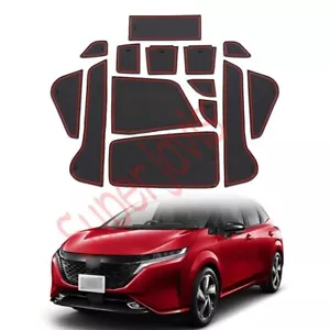 Innenraum Gummi Antirutsch Tür Nut Matten Tor Pad für Nissan Note E13 2020-23 - Bild 1 von 13