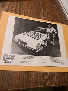 Vintage 1988 Grant Adcox NASCAR Promo Photo Bumper to Bumper Racing Monte Carlo - Picture 1 of 6