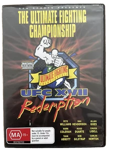 THE ULTIMATE FIGHTING CHAMPIONSHIP VOLUME XVII: REDEMPTION DVD BRAND NEW UFC - Picture 1 of 2
