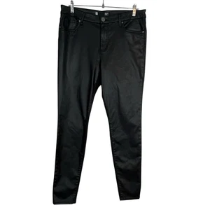 Kut From The Kloth schwarze beschichtete Skinny-Hose Damengröße 12  - Bild 1 von 10