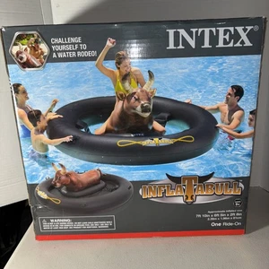 Tubo INTEX Inflatabull Bull Riding Rodeo Piscina de Agua 7 pies 10"x6 pies 5"x 2 pies 8" - Imagen 1 de 6