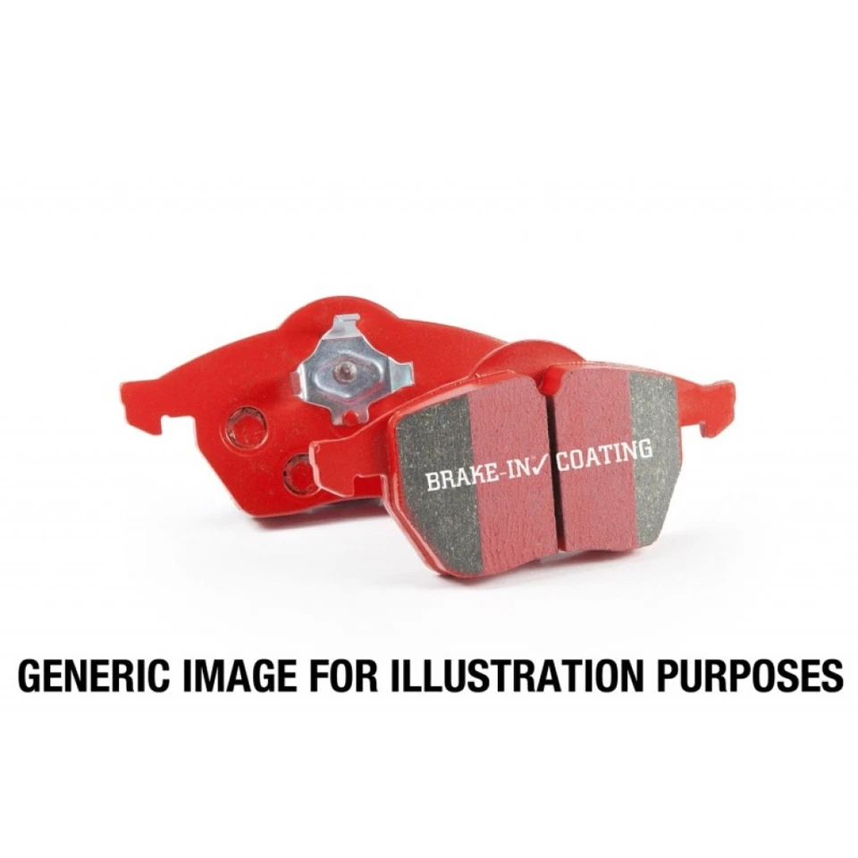 Pastillas de freno delanteras Redstuff EBC para Volvo 142 1968 69 70 71 72 73 1974 Foto 1 de 4
