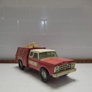 Vintage Nylint Snorkel Fire Truck #740, Red, Pressed Steel. as is for parts - Picture 1 of 4