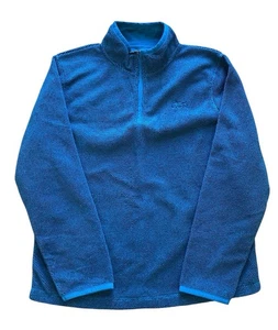 Maglione Weird Fish XL Teal manica lunga 1/4 zip pullover maglia maccheroni - Foto 1 di 8