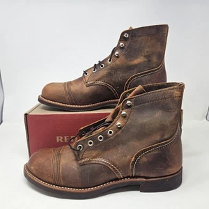 BRAND NEW Red Wing 8085 Iron Ranger Copper Boot 'Brown' / Men's Size 10.5 - Picture 1 of 11